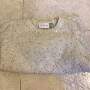 Girls sparkle sweater